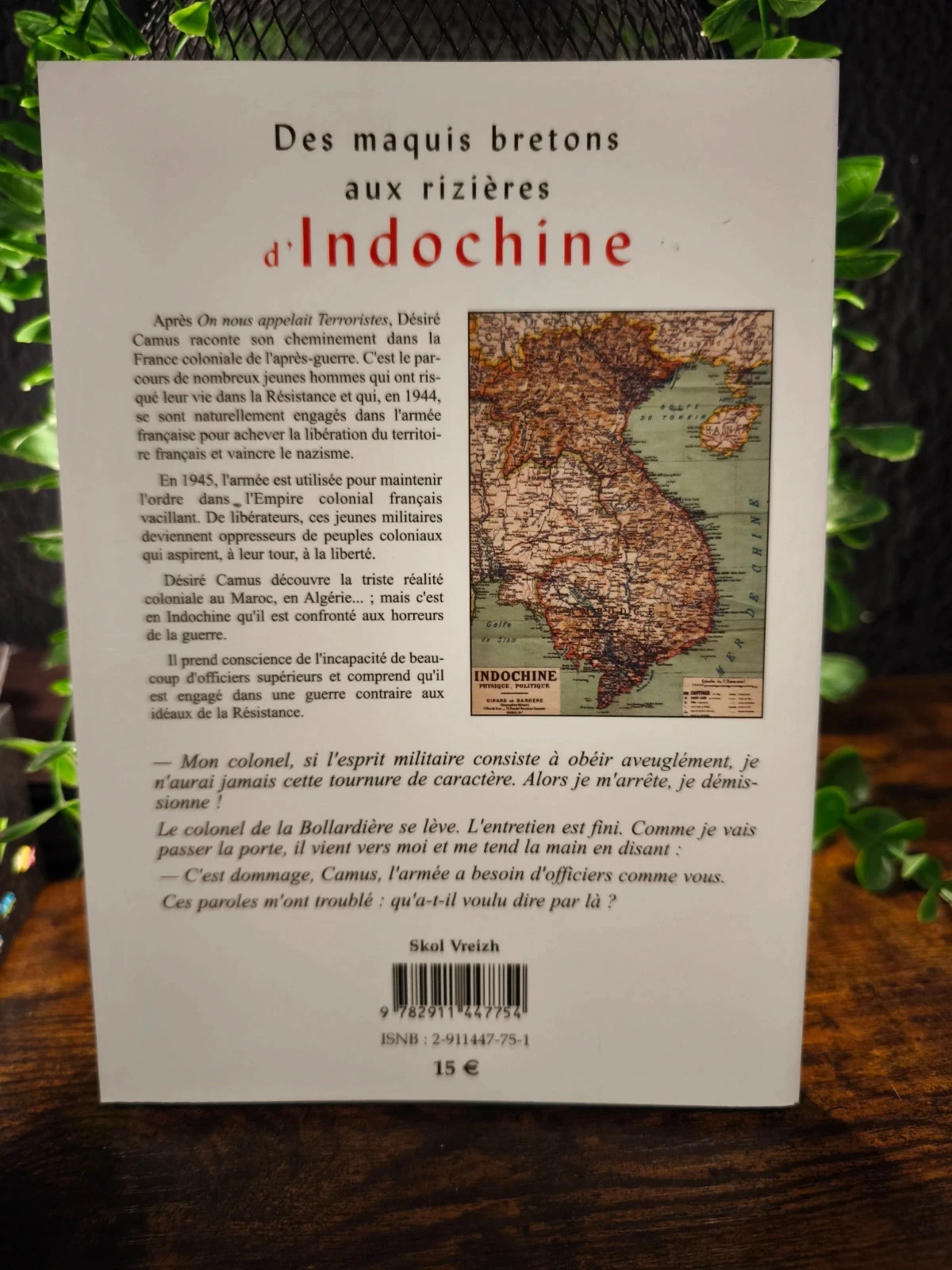 De los maquis bretones a los arrozales de Indochina – photo 2